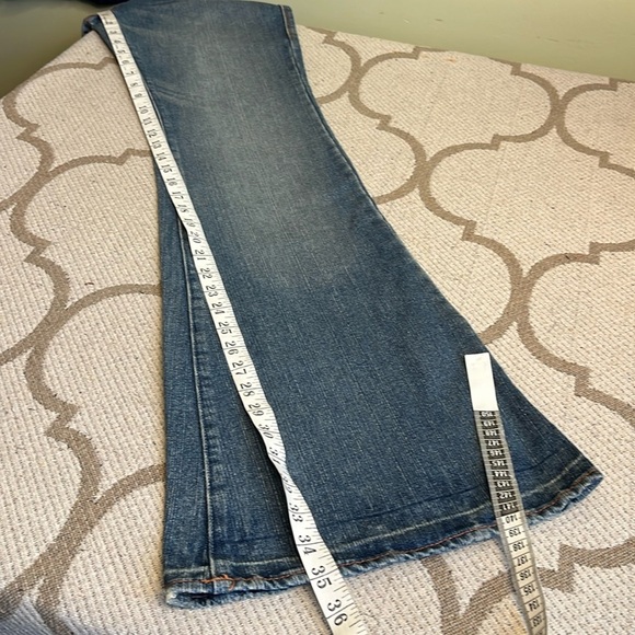 NWT Authentic Rock and Republic Kiedis Bootcut Denim Blue Jeans Size 28 MSRP 260 - Picture 15 of 17